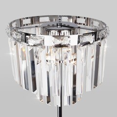 Торшер Eurosvet E14 180 Вт хром IP20 (01137/3) - фото 4