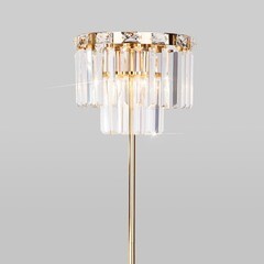 Торшер Eurosvet E14 180 Вт золото IP20 (01137/3) - фото 4