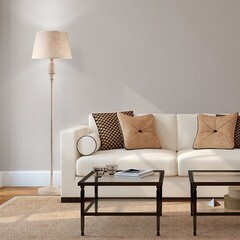 Торшер Eurosvet E27 40 Вт белый/золото IP20 (01081/1) - фото 4