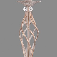 Торшер Eurosvet E14 40 Вт белый/золото IP20 (01003/1) - фото 6