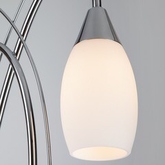 Торшер Eurosvet E14 80 Вт хром IP20 (22080/2F) - фото 5