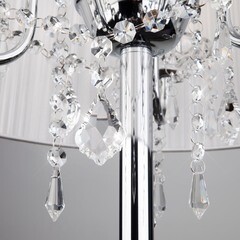 Торшер Eurosvet E14 120 Вт хром IP20 (2045/3F) - фото 4