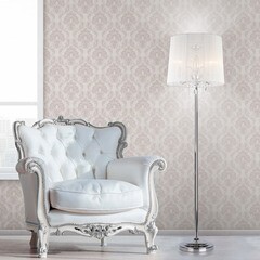 Торшер Eurosvet E14 120 Вт хром IP20 (2045/3F) - фото 2