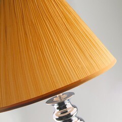 Торшер Eurosvet E27 40 Вт желтый/хром IP20 (009) - фото 4