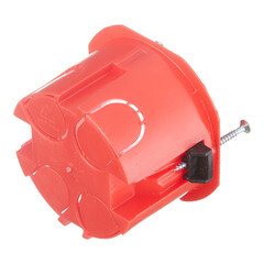 Коробка установочная Greenel для гипсокартона d68х45 мм IP20 (GE40022-R) - фото 4