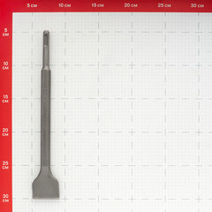 Зубило плоское SDS-plus КМ (815747) 40х250 мм - фото 3