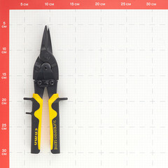 Ножницы по металлу Edma Flyer's 255 мм прямые авиационные (010755) - фото 2