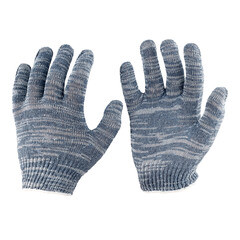 Изображение товара Перчатки х/б 4 нити графит 9 (XL)