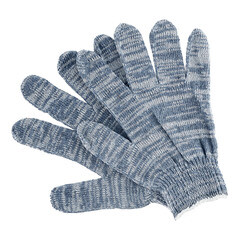 Перчатки х/б 4 нити графит 9 (XL) - фото 4