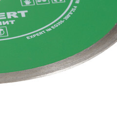 Диск алмазный по керамограниту Trio-Diamond Hot Pres 200x25,4x1,8 мм сплошной мокрый рез (EG355) - фото 4