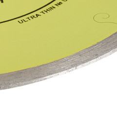 Диск алмазный по керамограниту Trio-Diamond Hot Pres 200x25,4x1,7 мм сплошной мокрый рез (UTW505) - фото 4