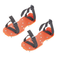 Насадки на обувь для наливного пола полипропиленовые размер 38-46 оранжевые Amigo (74801)