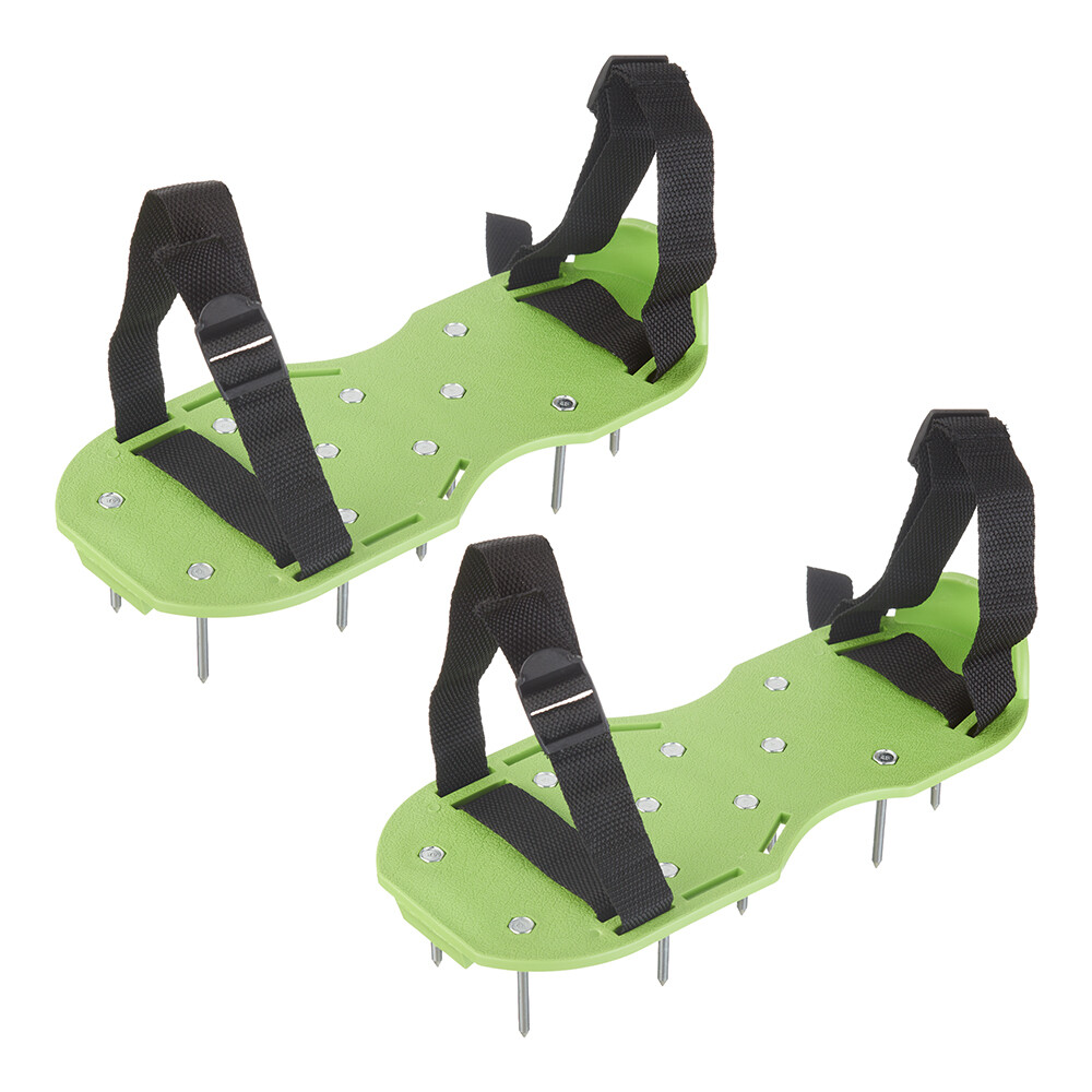 Изображение товара Накладки на обувь для аэрации газона Palisad 64498, размер 45-46, зеленые