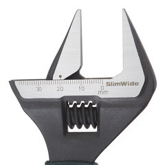 Ключ разводной с тонкими губками Kraftool Professional 200 мм с двухкомпонентной рукояткой - фото 4