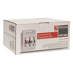 Выключатель-разъединитель откидного типа EKF PROxima УВРЭ (uvre-400) 3P 400А 30 кА 690 В на монтажную панель под предохранители ППН - фото 3