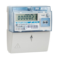Счетчик электроэнергии Энергомера CE101 R5.1 145 однофазный однотарифный электронный 5(60) А на DIN-рейку
