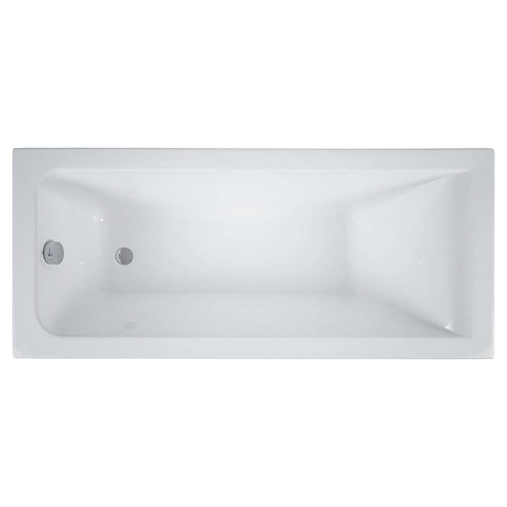 Изображение товара Акриловая ванна Aquanet Bright 165x70 см с прямой формой и высокой нагрузочной способностью