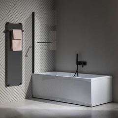 Ванна акриловая Aquanet Bright 180х80 см без ножек (232987) - фото 3