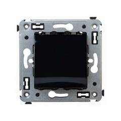 Вывод кабеля DKC Avanti встраиваемый черный (9377950) - фото 1