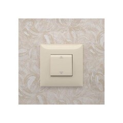 Выключатель DKC Avanti одноклавишный встраиваемый ваниль (8914484) - фото 3