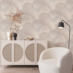 Обои компакт-винил на флизелиновой основе Ornamy Bauhaus 8051-02 (1,06х10,05 м) - фото 5