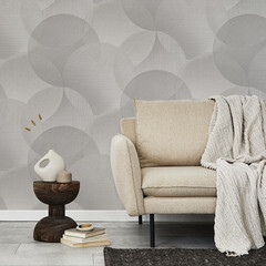 Обои компакт-винил на флизелиновой основе Ornamy Bauhaus 8051-11 (1,06х10,05 м) - фото 5