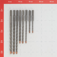 Набор буров SDS-plus Зубр Профессионал 5-12 мм (8 шт.) (29314-H8) - фото 2