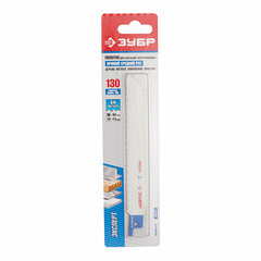 Пилка для сабельной пилы Зубр S922VF универсальная L130 мм прямой рез (1 шт.) (155700-U-13) - фото 5