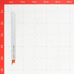 Пилка для сабельной пилы Зубр S1111K универсальная L210 мм быстрый рез (1 шт.) (155713-21) - фото 2