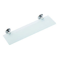 Полка для ванной Fora Drop 478х147х56 мм стекло/металл хром (FOR-DP034/6826)