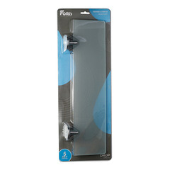 Полка для ванной Fora Drop 478х147х56 мм стекло/металл хром (FOR-DP034/6826) - фото 3