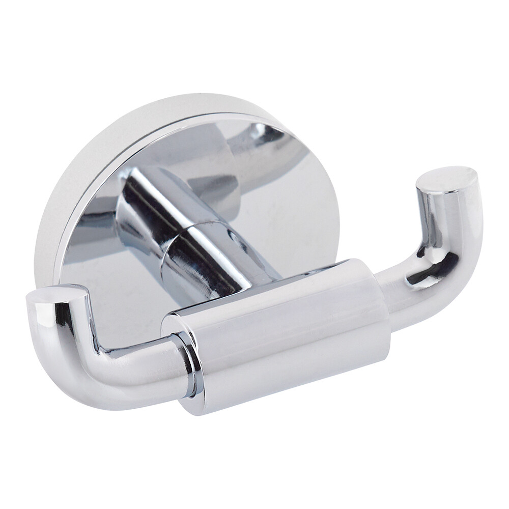 Изображение товара Крючок для ванной Fora Lord двойной на шуруп металл хром (FOR-LORD053CR/2873)