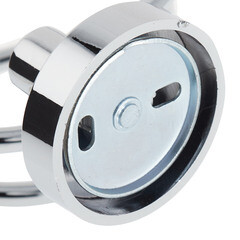 Держатель для фена Fora Long на шуруп металл хром (L043/926) - фото 4