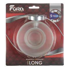 Мыльница для ванной Fora Long с держателем стекло/силумин хром (L036) - фото 4