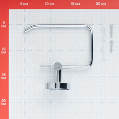 Держатель для туалетной бумаги Fora Long металл хром (L016/32) - фото 3