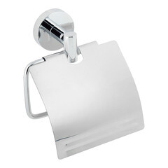 Держатель для туалетной бумаги Fora Long с крышкой металл хром (L015/49)