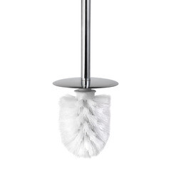 Ершик для унитаза Fora Long подвесной стекло/металл хром (L020G/995) - фото 5