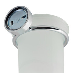 Ершик для унитаза Fora Long подвесной стекло/металл хром (L020G/995) - фото 4