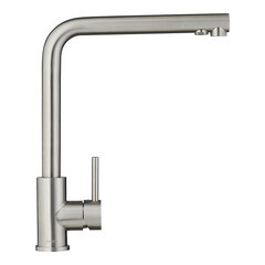 Смеситель для кухни Swedbe Selene Plus нержавеющая сталь с высоким изливом с подключением к фильтру однорычажный (8540) - фото 7