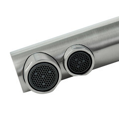 Смеситель для кухни Swedbe Selene Plus нержавеющая сталь с высоким изливом с подключением к фильтру однорычажный (8540) - фото 5