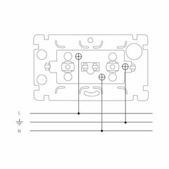 Розетка Werkel Gallant накладная графит (a051342) - фото 3