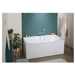 Панель фронтальная для ванны акриловой Aquanet Vega 190х65 см белая (00145089) - фото 3