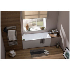 Панель фронтальная для ванны акриловой Aquanet West/Nord/Roma/Tessa/Grace/Lotos 170х53 см белая (00242155) - фото 4