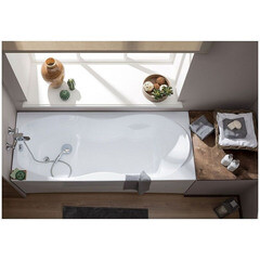 Панель фронтальная для ванны акриловой Aquanet West/Nord/Roma/Tessa/Grace/Lotos 170х53 см белая (00242155) - фото 3