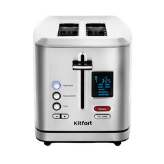 Тостер Kitfort КТ-2049 серебристый - фото 4