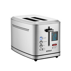Тостер Kitfort КТ-2049 серебристый - фото 1