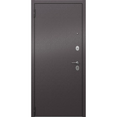 Дверь входная Mastino Ютта левая букле шоколад - ларче бьянко с зеркалом 860х2050 мм - фото 3