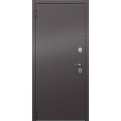 Дверь входная Mastino Ютта левая букле шоколад - ларче бьянко с зеркалом 960х2050 мм - фото 3