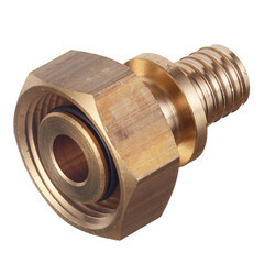 Соединитель прямой Tece 16 мм х 3/4 ЕК с накидной гайкой латунный (763616) - фото 3