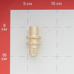 Соединитель прямой Tece 20 х 20 мм латунный (766020) - фото 2